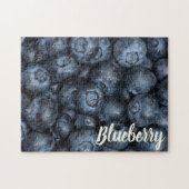 Blueberryクローズアップ詳細forビーガン ジグソーパズル (横)