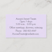 Blueberryデザイン名刺 名刺 (裏面)