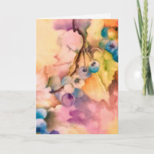 Blueberryノートカード(バルクフレンドリー)