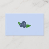 Blueberry名刺 名刺 (裏面)