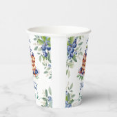 Blueberry Baby Brunch Boy Baby Shower 紙コップ (右)