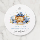 Blueberry Baby Brunch Thank You フェイバータグ (正面)