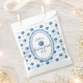 Blueberry Baby's Berry First 1st Birthday Party フェイバーバッグ (クリップ留めされた状態)