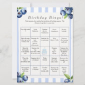 Blueberry Birthday Find Guest Bingo game card シーズンカード (正面)