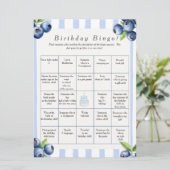 Blueberry Birthday Find Guest Bingo game card シーズンカード (スタンド正面)