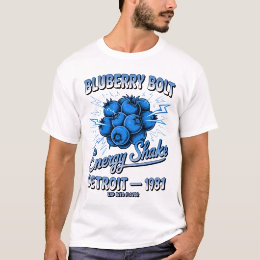 Blueberry Bolt Tシャツ (正面)