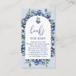 Blueberry Books for Baby Request Card エンクロージャーカード