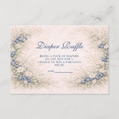 Blueberry Botanical Frame Diapper Raffle エンクロージャーカード (正面)