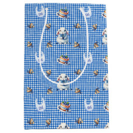 Blueberry Bunny’s First Birthday Bash! ミディアムペーパーバッグ