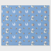 Blueberry Bunny’s First Birthday Bash! ラッピングペーパー (フラット)