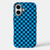Blueberry checkered pattern Case-Mate iPhoneケース (裏面)
