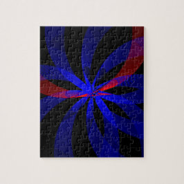 Blueberry Color Center Accent Geometric Puzzle ジグソーパズル