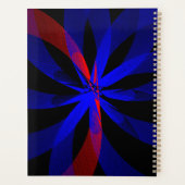 Blueberry Color Center Geometric Spiral Planner プランナー手帳 (裏面)