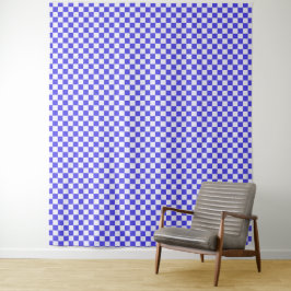 Blueberry cream checkered pattern タペストリー