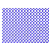 Blueberry cream checkered pattern テーブルクロス (正面(横))