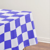 Blueberry cream checkered pattern テーブルクロス (インサイチュ)