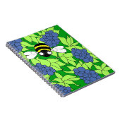 Blueberry Delight Journal ノートブック (右側)