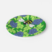 Blueberry Delight Paper Plates ペーパープレート (アングル)