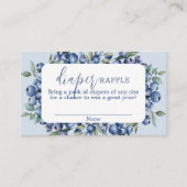 Blueberry Diaper Raffle Card エンクロージャーカード (正面)