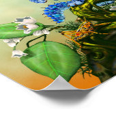 Blueberry Dragon 11x14 （4x6以降） ポスター (角)