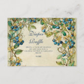 Blueberry Garden Vintage Diapper Raffle エンクロージャーカード (正面)