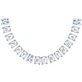 Blueberry Happy Birthday bunting banner バンティングフラッグ (全)