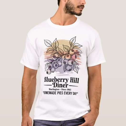 Blueberry Hill Diner Tシャツ (正面)