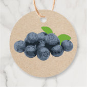 Blueberry Jam製品カスタムラベルつるラベル フェイバータグ (裏面)