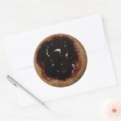 Blueberry Kolacheスタンプ ラウンドシール (封筒)