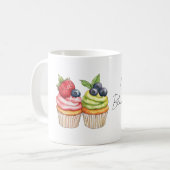 Blueberry Lover コーヒーマグカップ (正面左)