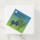 Blueberry Pals Cartoon Jam PieおもしろいとMore フェイバータグ (インサイチュ)