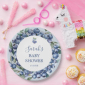 Blueberry Paper Plate ペーパープレート (パーティー)