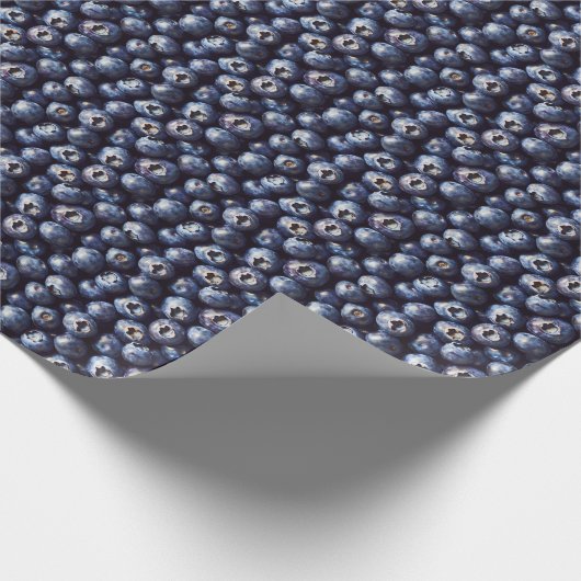 Blueberry Pattern Decoupage ラッピングペーパー (角)