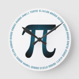 Blueberry Piアクリル壁時計イン白 ラウンド壁時計