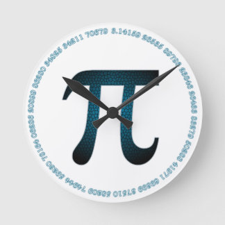 Blueberry Piアクリル壁時計イン白 ラウンド壁時計