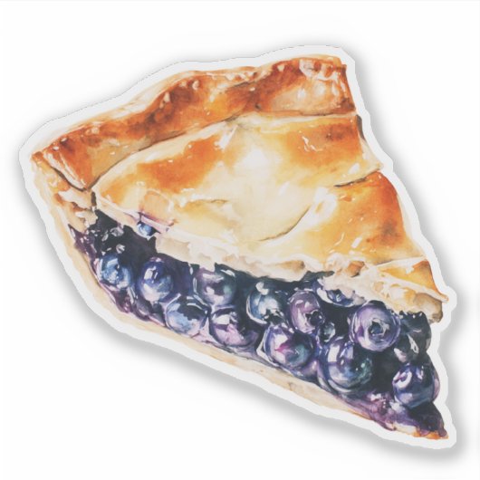 Blueberry Pie シール (正面)