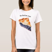 Blueberry Pie Tシャツ (正面)