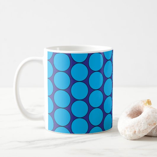 "BLUEBERRY" POP BUBBLE Coffee Mug コーヒーマグカップ (ドーナツ)