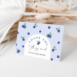 Blueberry Thank you berry Much Thank サンキューカード