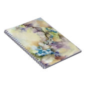 Blueberry Watercolor Notebook ノートブック (右側)