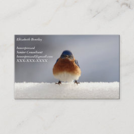 Bluebirdはっきりした名刺 名刺