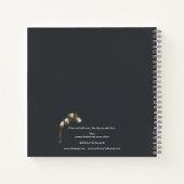 Bluebirdスパイラルノートブックのライリー ノートブック (裏面)