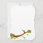 Bluebirdベビーシャワー 招待状 (裏面)