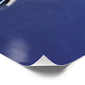 Bluebird （メス） 絵画 - Bird Artオリジナル ポスター (コーナー)