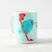 Bluebird – 今日は本当に良い日だ! コーヒーマグカップ (正面左)