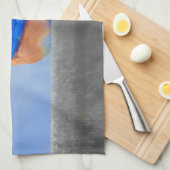 Bluebird 絵画's - Bird Artオリジナル キッチンタオル (四つ折り)