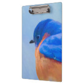 Bluebird 絵画's - Bird Artオリジナル クリップボード (左)