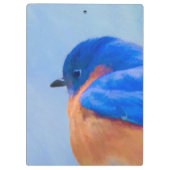 Bluebird 絵画's - Bird Artオリジナル クリップボード (裏面)