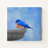Bluebird 絵画's - Bird Artオリジナル ノートブック (裏面)