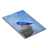 Bluebird 絵画's - Bird Artオリジナル ノートブック (右側)